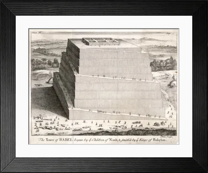 Framed Print : Tower of Babel Framed Print : Tower of Babel