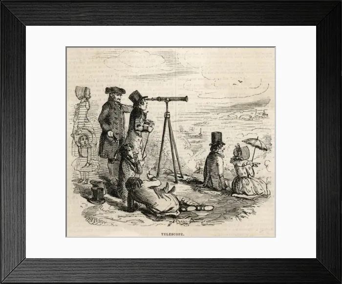 Framed Print : Greenwich Park / Telescope Framed Print : Greenwich Park / Telescope