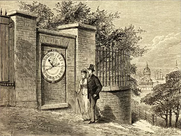 Greenwich  /  Magnetic Clock