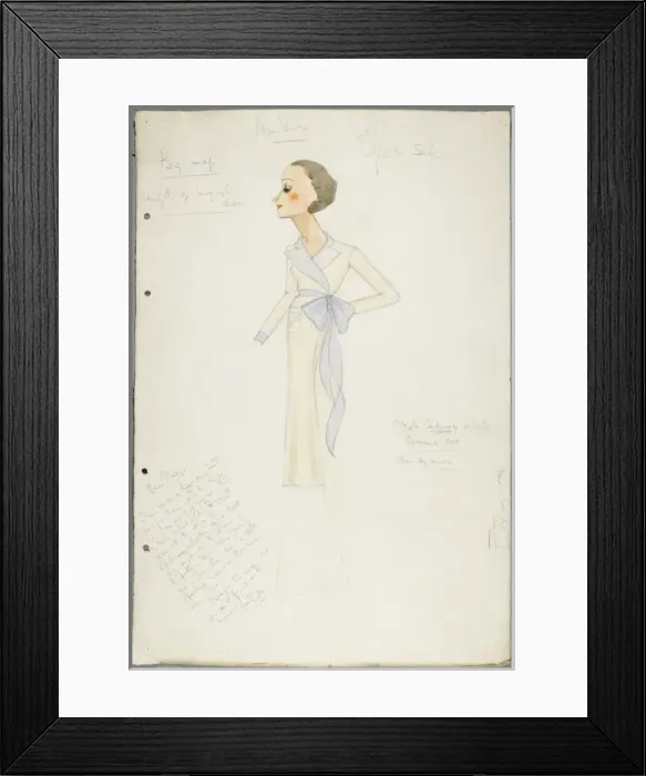 Framed Print : Stiebel Dressing Gown Framed Print : Stiebel Dressing Gown