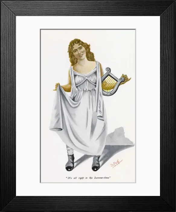Framed Print : Vesta Victoria / Variety Framed Print : Vesta Victoria / Variety