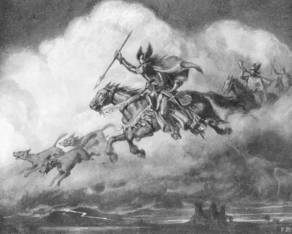 Wild Hunt of Norsemen