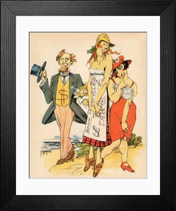 Framed Print : Dollar Looks for a Wife Framed Print : Dollar Looks for a Wife