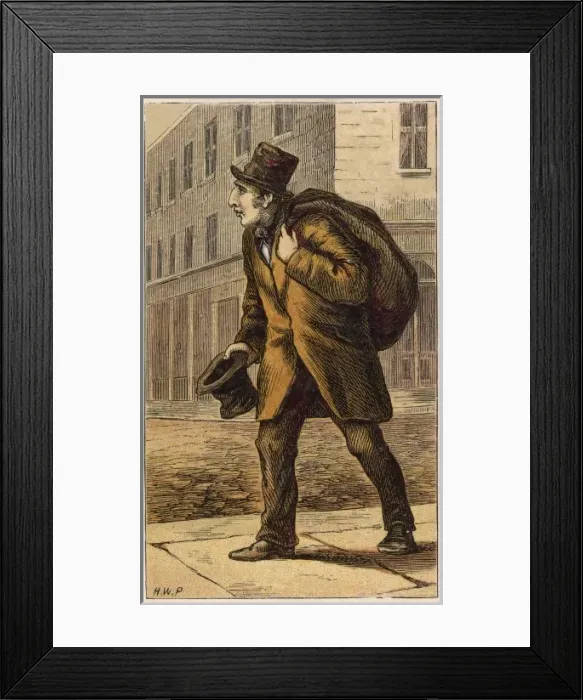 Framed Print : Old Clo Man (Petherick) Framed Print : Old Clo Man (Petherick)