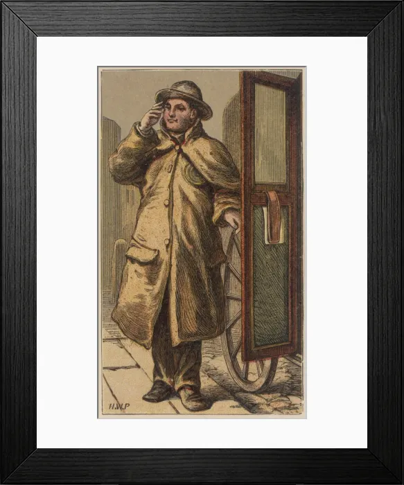Framed Print : London Cabbie Framed Print : London Cabbie