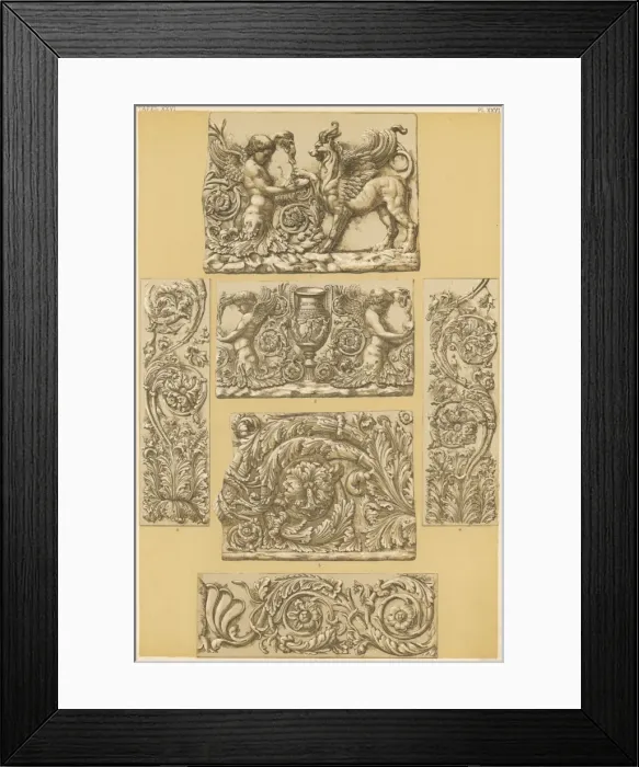 Framed Print : Owen Jones Roman 26 Framed Print : Owen Jones Roman 26