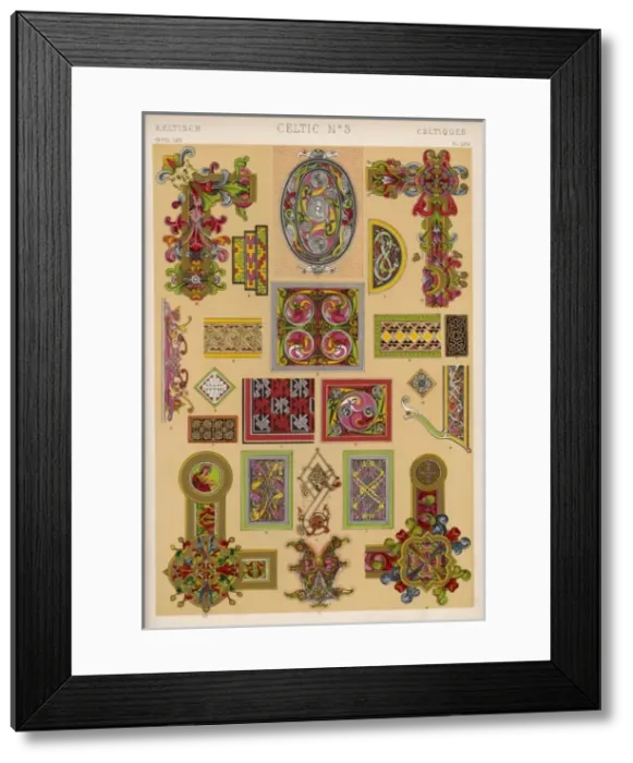 Framed Print : Owen Jones Celtic 65 Framed Print : Owen Jones Celtic 65