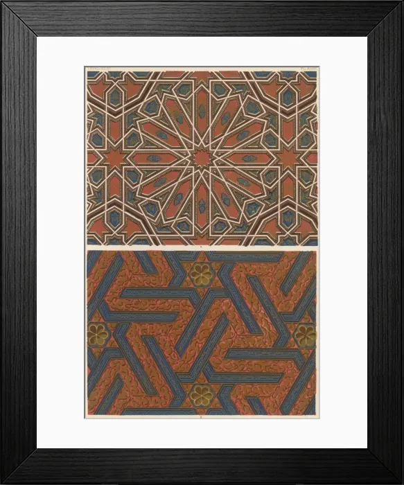 Framed Print : Owen Jones Moresque 42+ Framed Print : Owen Jones Moresque 42+