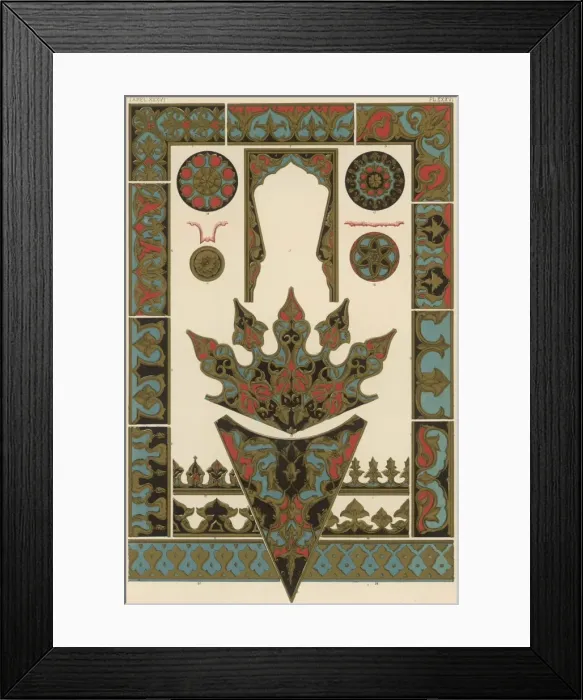 Framed Print : Owen Jones Turkish 36 Framed Print : Owen Jones Turkish 36