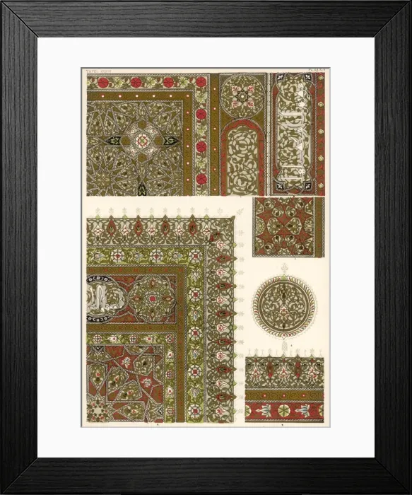 Framed Print : Owen Jones Arabian 34 Framed Print : Owen Jones Arabian 34