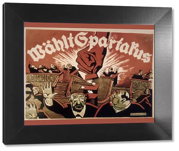 Spartacist Poster  /  1919