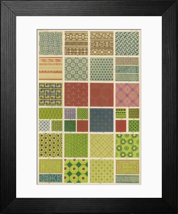 Framed Print : Owen Jones Chinese 59 Framed Print : Owen Jones Chinese 59