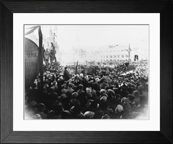 Framed Print : Sverdlovs Funeral Framed Print : Sverdlovs Funeral