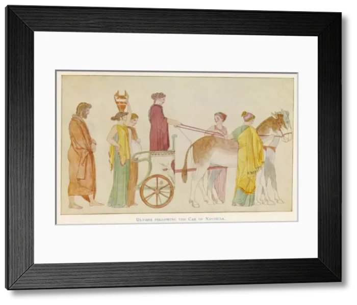 Framed Print : Nausics Chariot Framed Print : Nausics Chariot