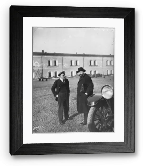 Framed Print : Lenin in Kremlin 1918 Framed Print : Lenin in Kremlin 1918