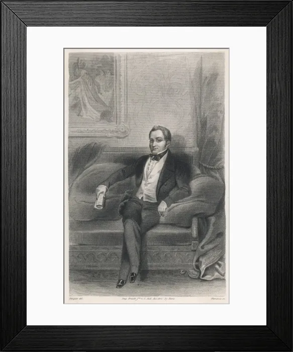 Framed Print : Thiers Seated Framed Print : Thiers Seated
