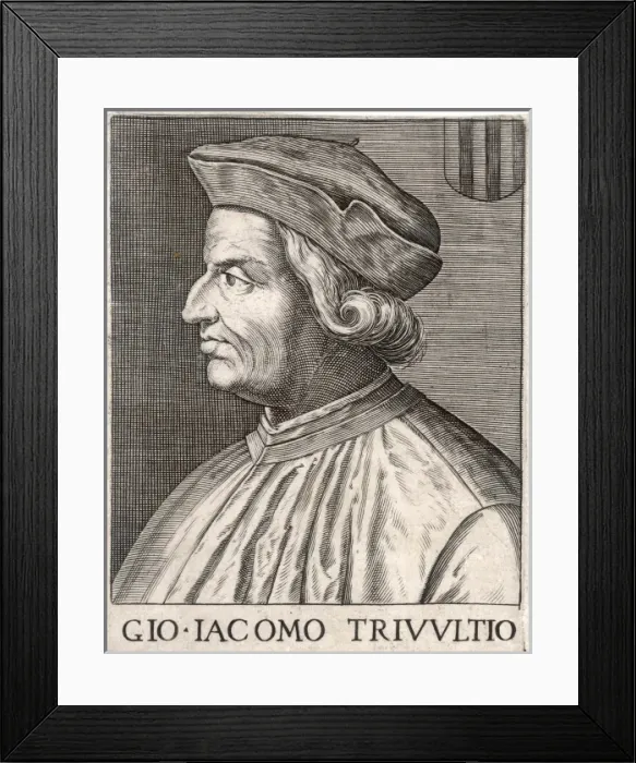 Framed Print : Gian Giac. Trivulzio Framed Print : Gian Giac. Trivulzio