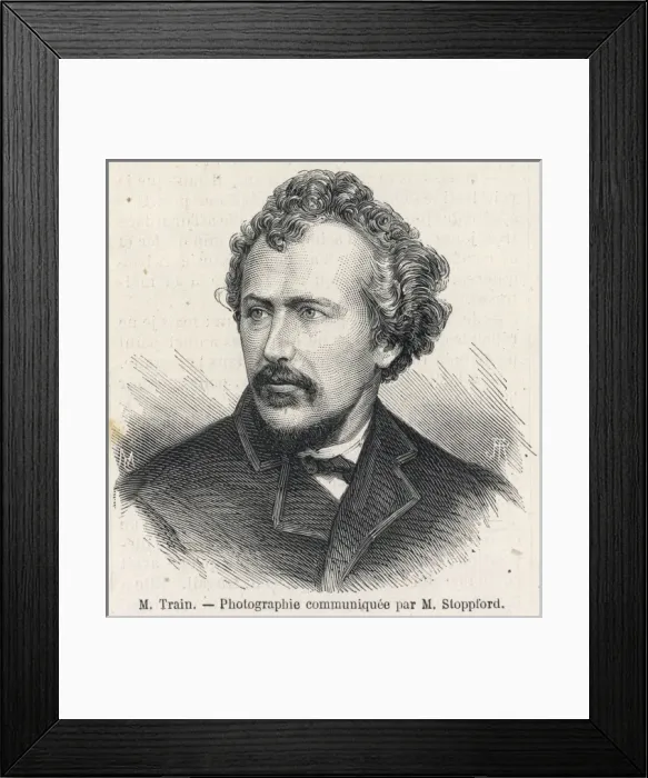 Framed Print : Train, Emigration Framed Print : Train, Emigration