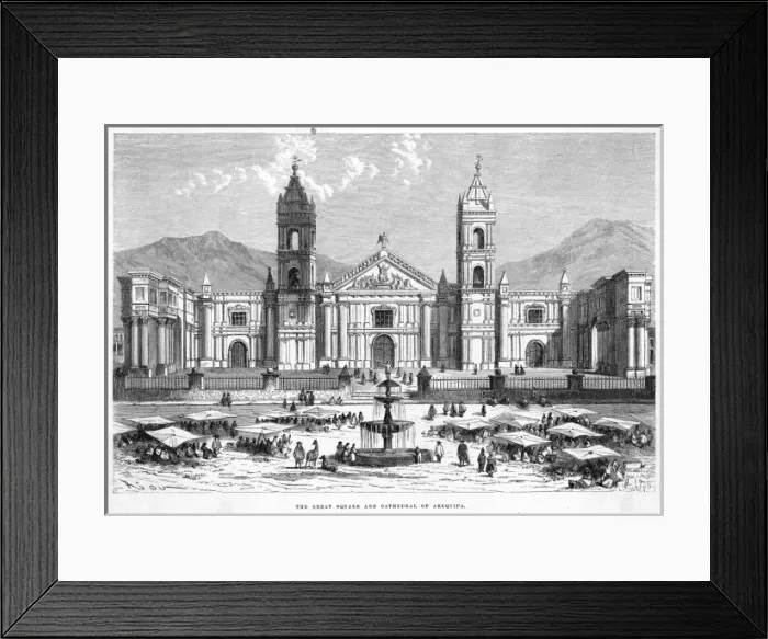 Framed Print : Peru Arequipa Framed Print : Peru Arequipa
