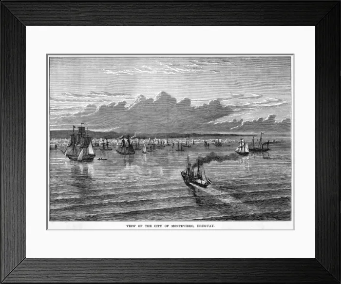 Framed Print : Uruguay Montevideo Framed Print : Uruguay Montevideo