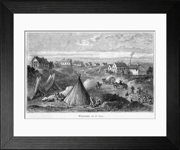 Framed Print : Canada Winnipeg Framed Print : Canada Winnipeg