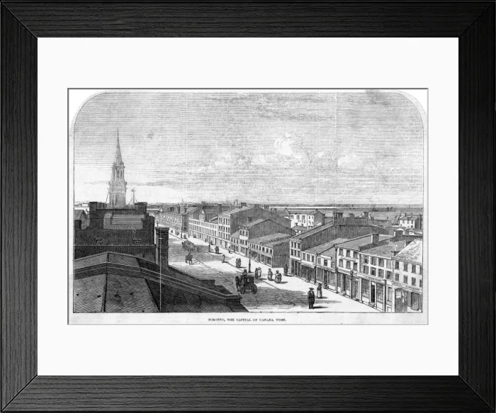 Framed Print : Canada Toronto Framed Print : Canada Toronto