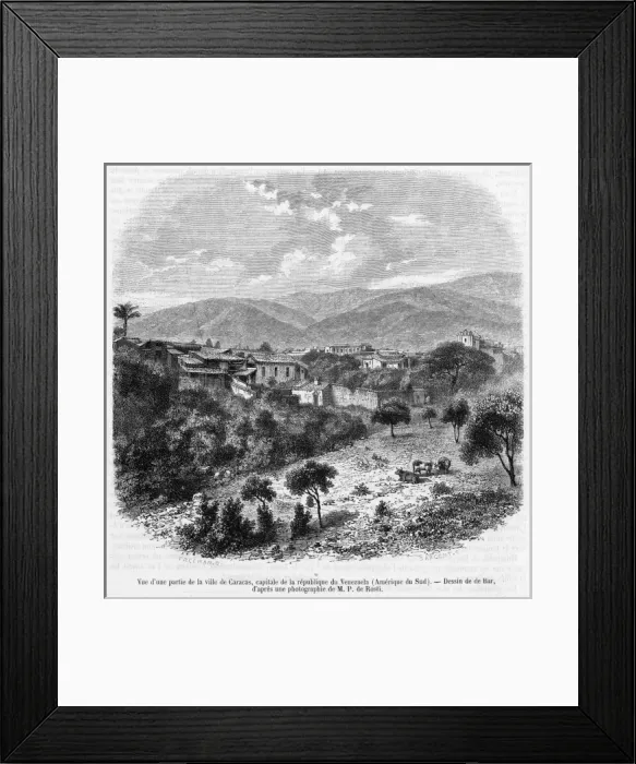 Framed Print : Venezuela Caracas Framed Print : Venezuela Caracas