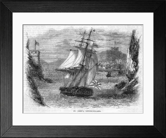 Framed Print : Canada St Johns Nfland Framed Print : Canada St Johns Nfland