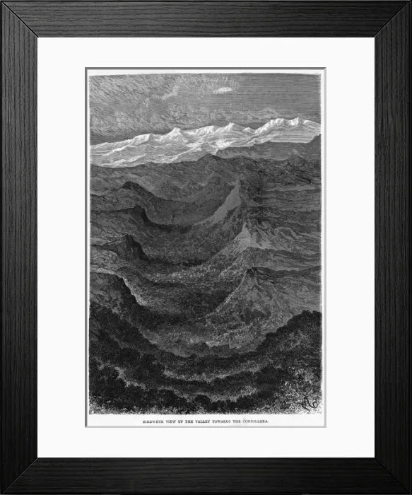 Framed Print : Peru Cordillera Framed Print : Peru Cordillera