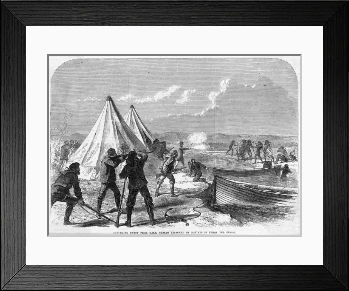 Framed Print : Tierra Del Fuego Framed Print : Tierra Del Fuego