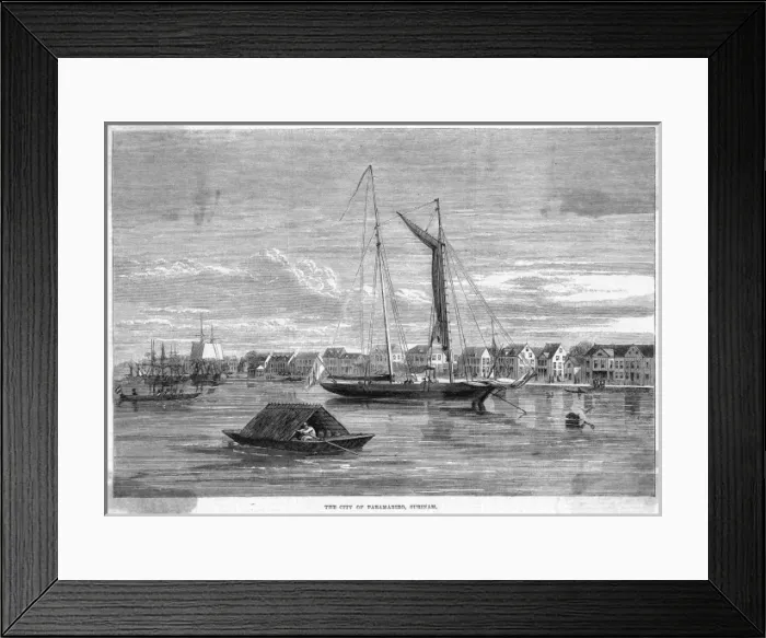 Framed Print : Suriname Parammaribo Framed Print : Suriname Parammaribo
