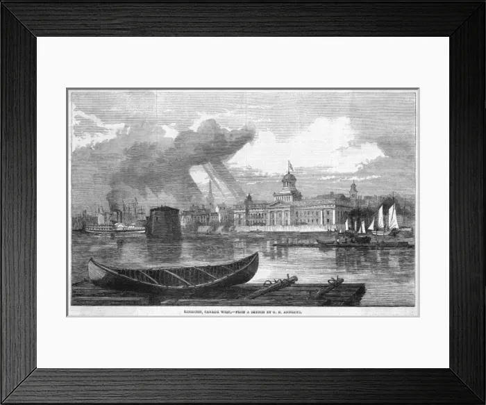 Framed Print : Canada Kingston Ontario Framed Print : Canada Kingston Ontario