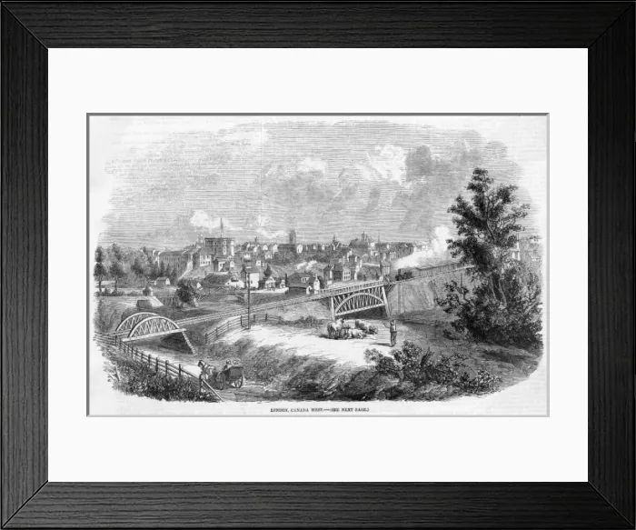 Framed Print : Canada London Ontario Framed Print : Canada London Ontario