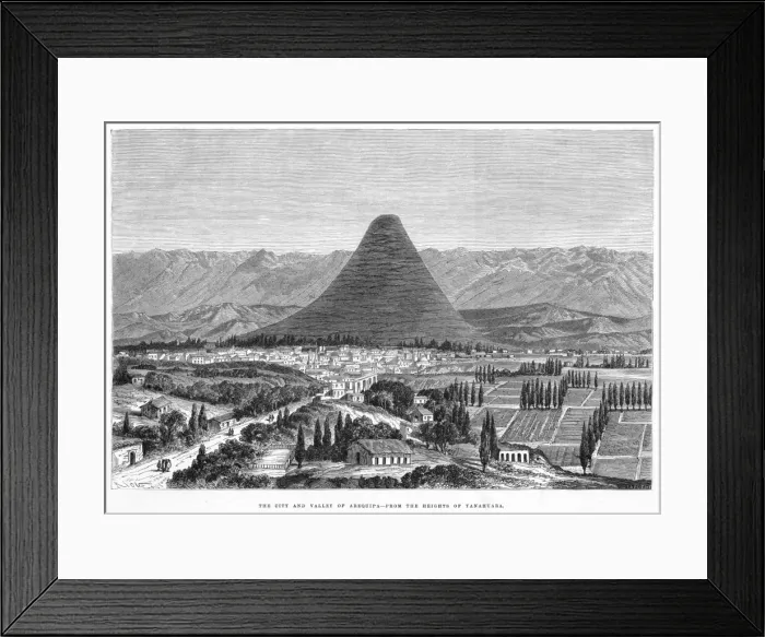 Framed Print : Peru Arequipa Framed Print : Peru Arequipa