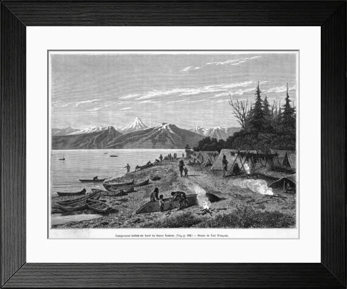 Framed Print : Canada Yukon River Framed Print : Canada Yukon River