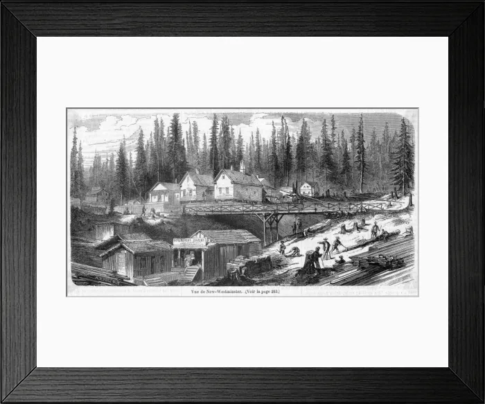 Framed Print : Canada New Westminster Framed Print : Canada New Westminster