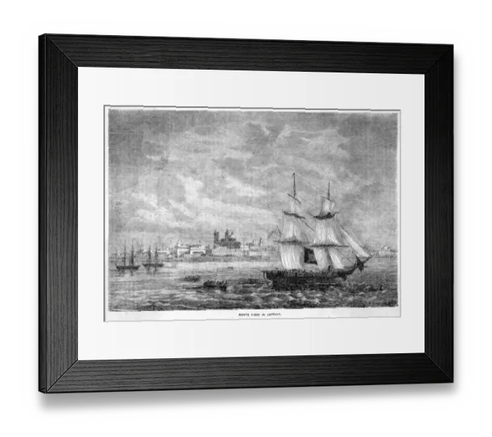 Framed Print : Uruguay Montevideo Framed Print : Uruguay Montevideo
