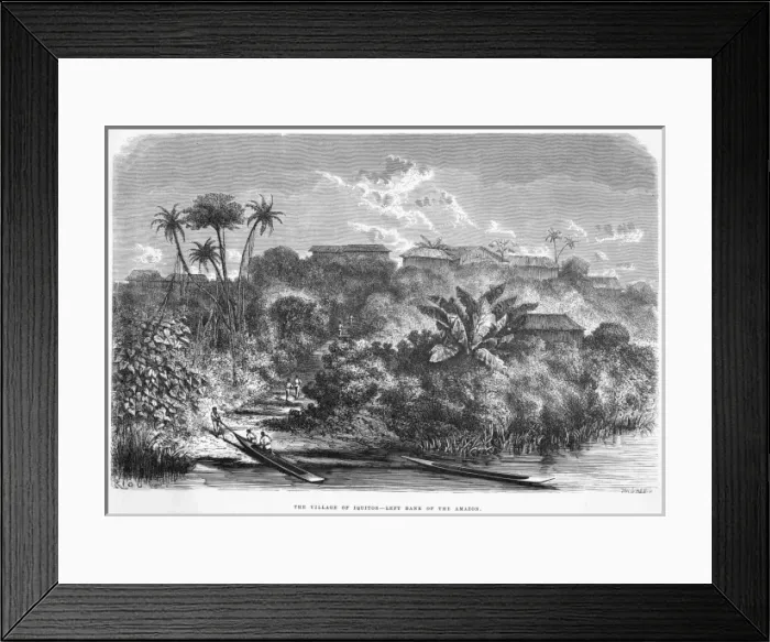 Framed Print : Peru Iquitos Framed Print : Peru Iquitos