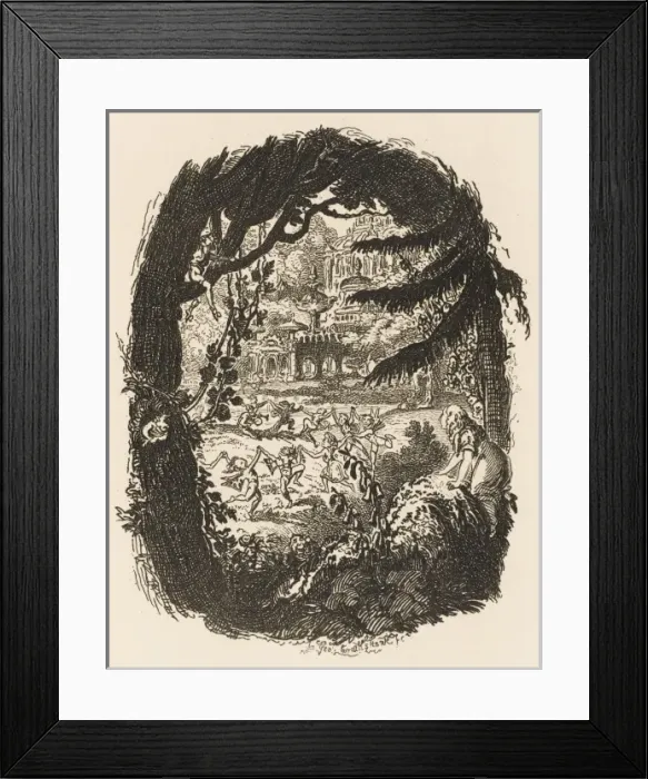 Framed Print : The Elfin Grove Framed Print : The Elfin Grove