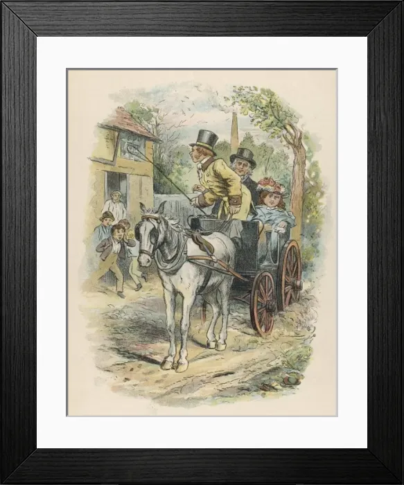 Framed Print : Dickens / Mutual Friend Framed Print : Dickens / Mutual Friend