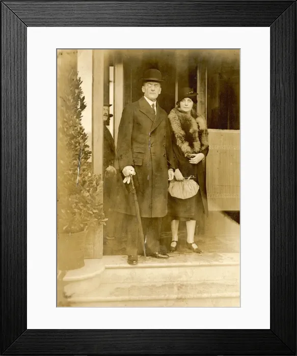 Framed Print : Austen Chamberlain 1928 Framed Print : Austen Chamberlain 1928
