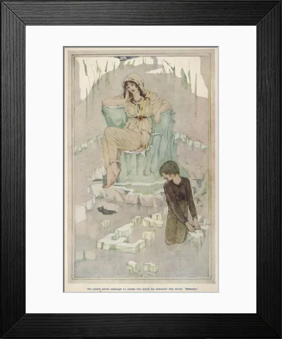 Framed Print : Snow Queen (Walton) Framed Print : Snow Queen (Walton)