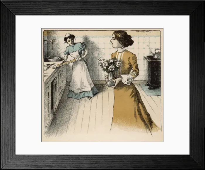 Framed Print : Mistress and Maid Framed Print : Mistress and Maid