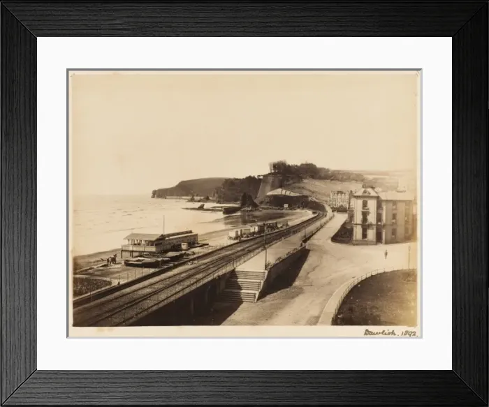 Framed Print : England / Dawlish / 1892 Framed Print : England / Dawlish / 1892