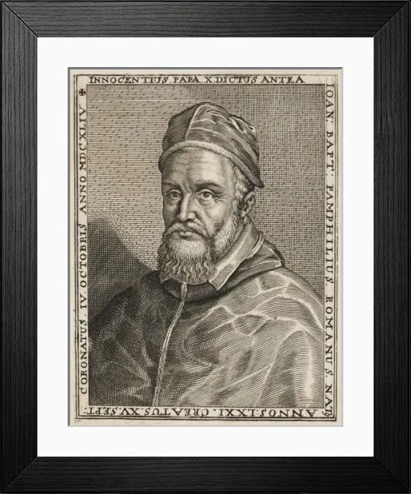 Framed Print : Pope Innocens X Framed Print : Pope Innocens X