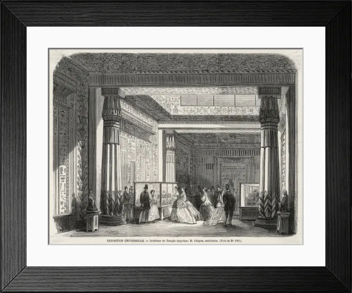 Framed Print : Exhibitions / Paris / 1867 Framed Print : Exhibitions / Paris / 1867