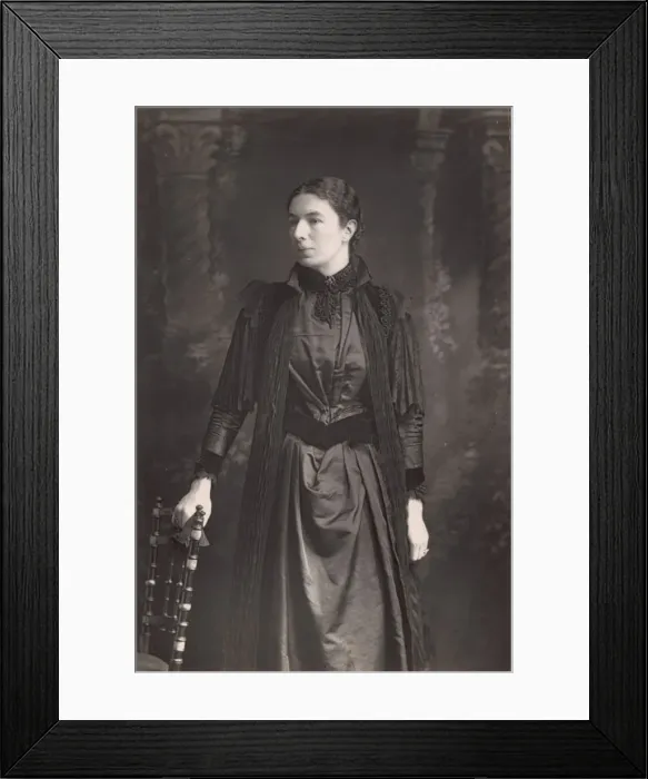 Framed Print : Mrs Humphry Ward (Downey Framed Print : Mrs Humphry Ward (Downey