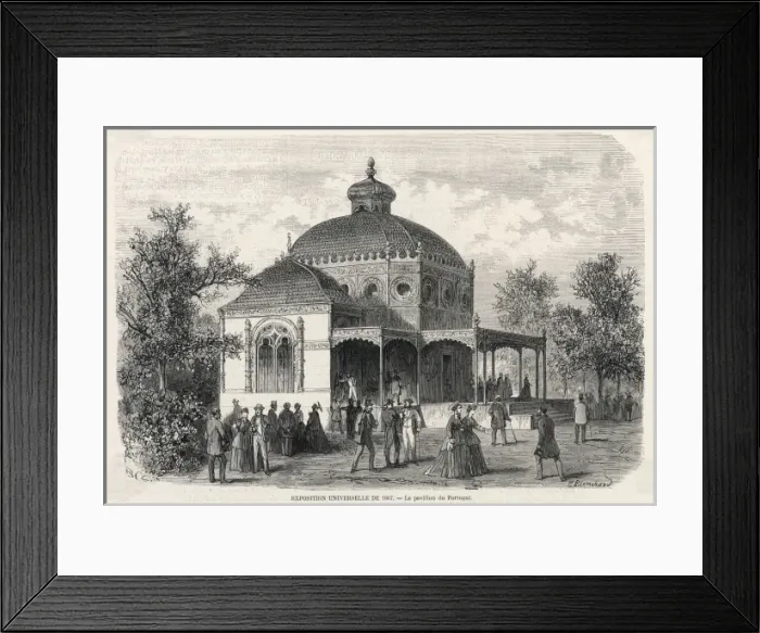 Framed Print : Exhibitions / Paris / 1867 Framed Print : Exhibitions / Paris / 1867