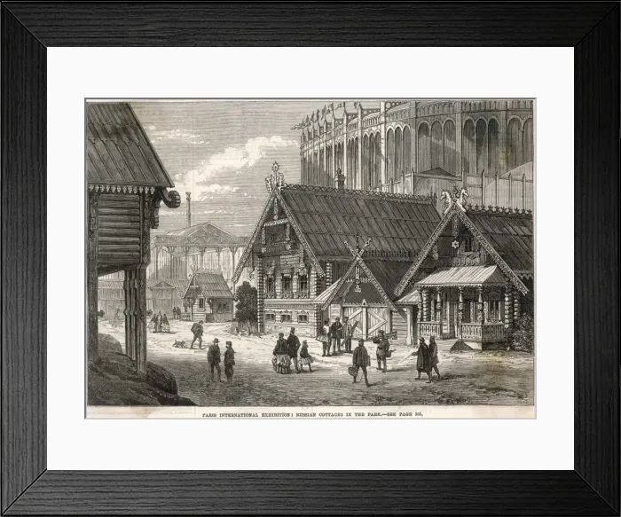 Framed Print : Exhibitions / Paris / 1867 Framed Print : Exhibitions / Paris / 1867