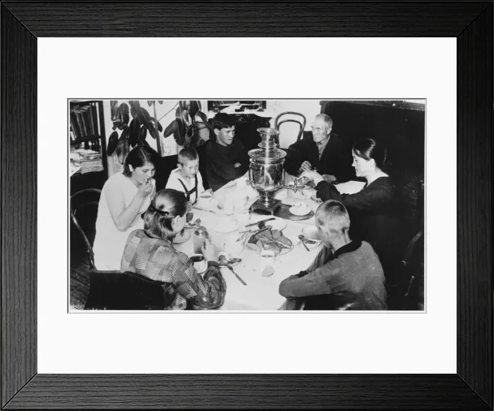 Framed Print : Russia / Day in Life, 1931 Framed Print : Russia / Day in Life, 1931